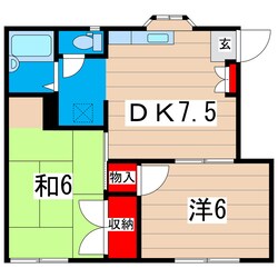 ファミールメゾンの物件間取画像